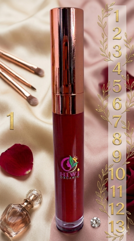 HIWI Organic Lipstick – 13 Beautiful Shades for Every Mood